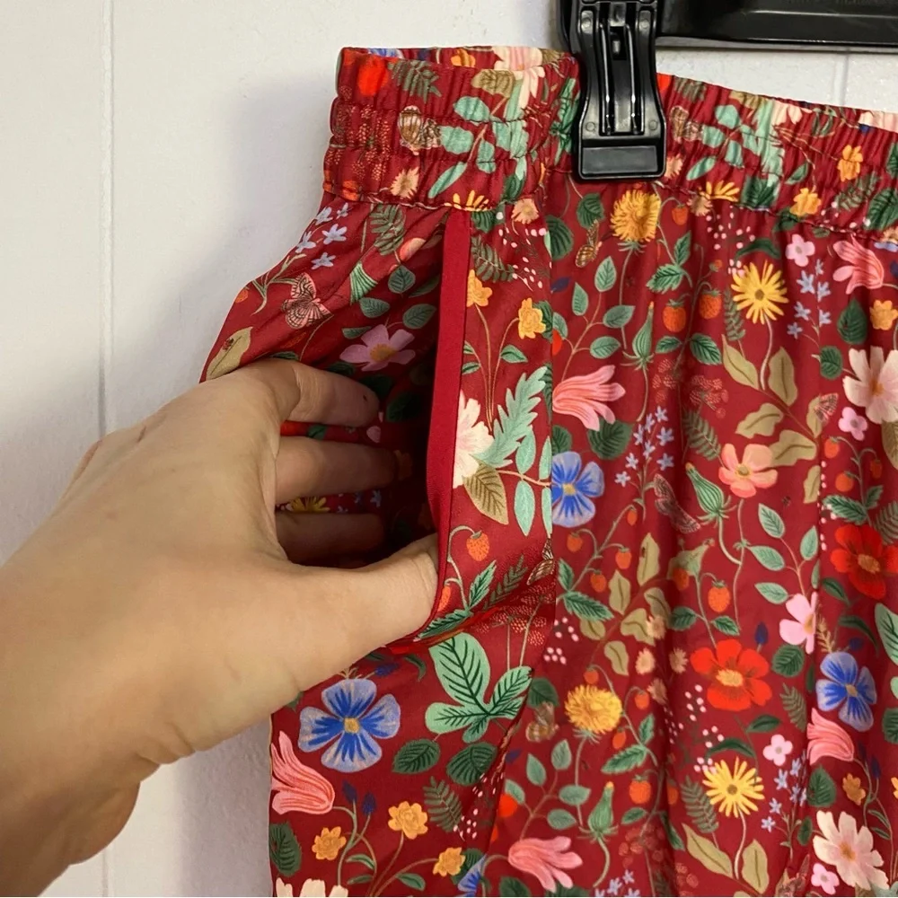 Summersalt x Rifle Paper Co. Women's Size 2XL Garden Party PJ Set NEW - Picture 5 of 16